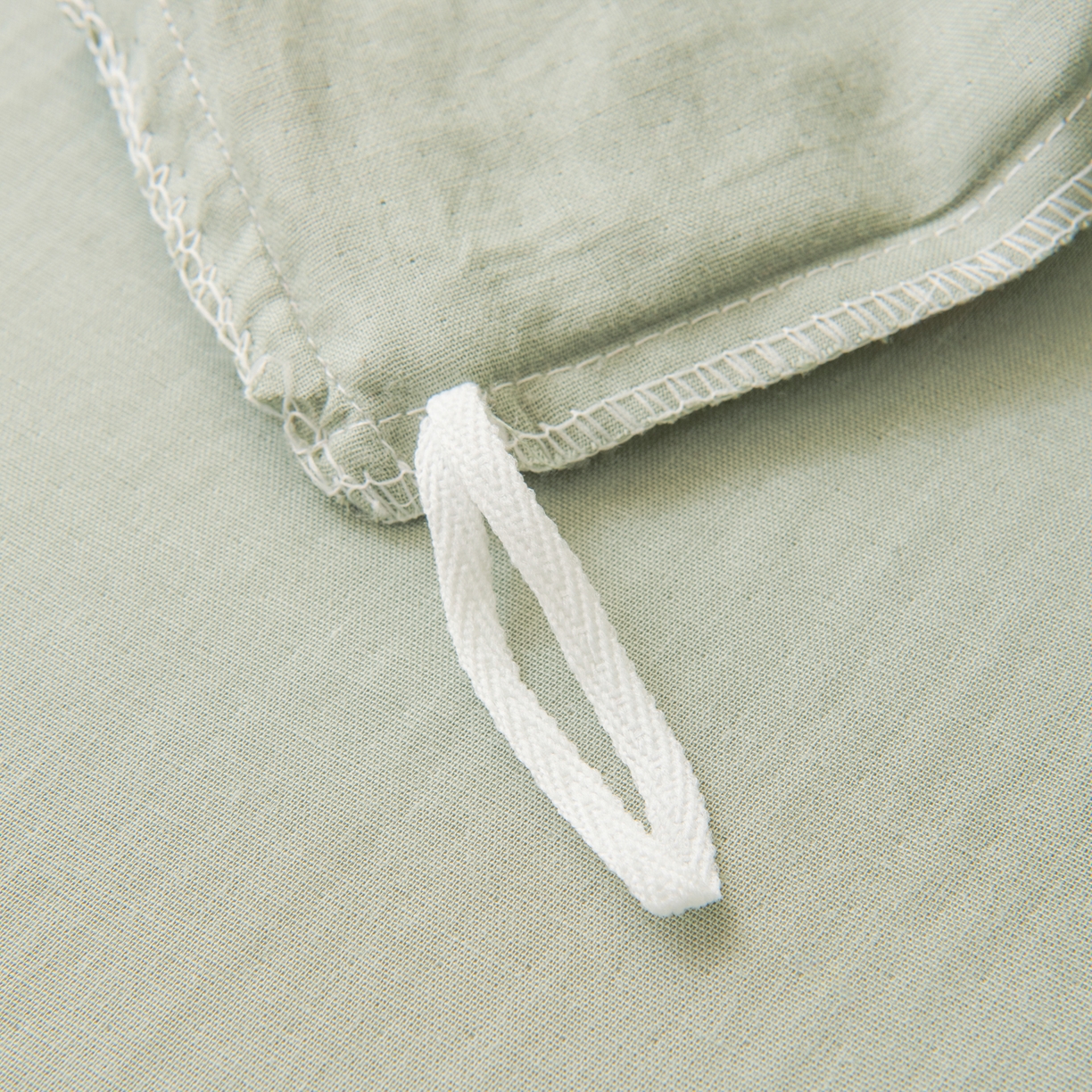 91家纺网 家纺一手货源 找家纺 雯雨家纺 2026新款A类全棉有氧双层纱单被套 南语-绿