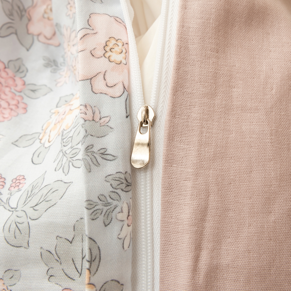 91家纺网 家纺一手货源 找家纺 雯雨家纺 2026新款A类全棉有氧双层纱单被套 香水繁花-兰