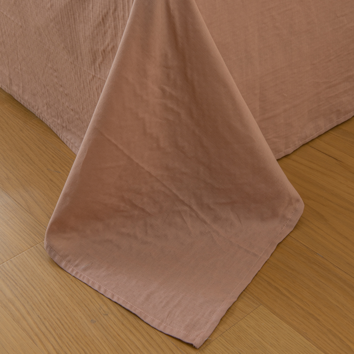 91家纺网 家纺一手货源 找家纺 雯雨家纺 2026新款A类全棉有氧双层纱单被套 香水繁花-米