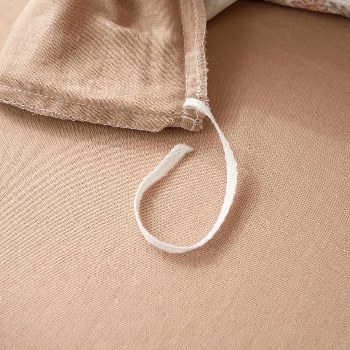 91家纺网 家纺一手货源 找家纺 雯雨家纺 2026新款A类全棉有氧双层纱单被套 叶香