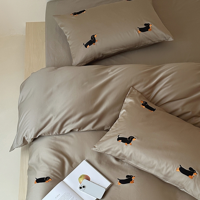 91家纺网 家纺一手货源 找家纺 （总）波比可可 2026春夏系列轻奢居家50s长绒棉全棉纯棉四件套小红书热款