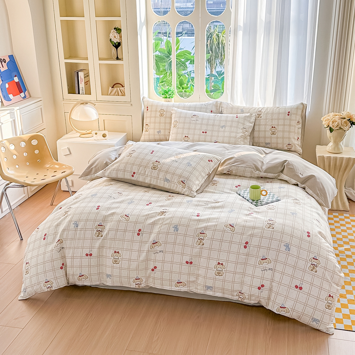 91家纺网 家纺一手货源 找家纺 （总）颜选 2026新款全棉印花单被套