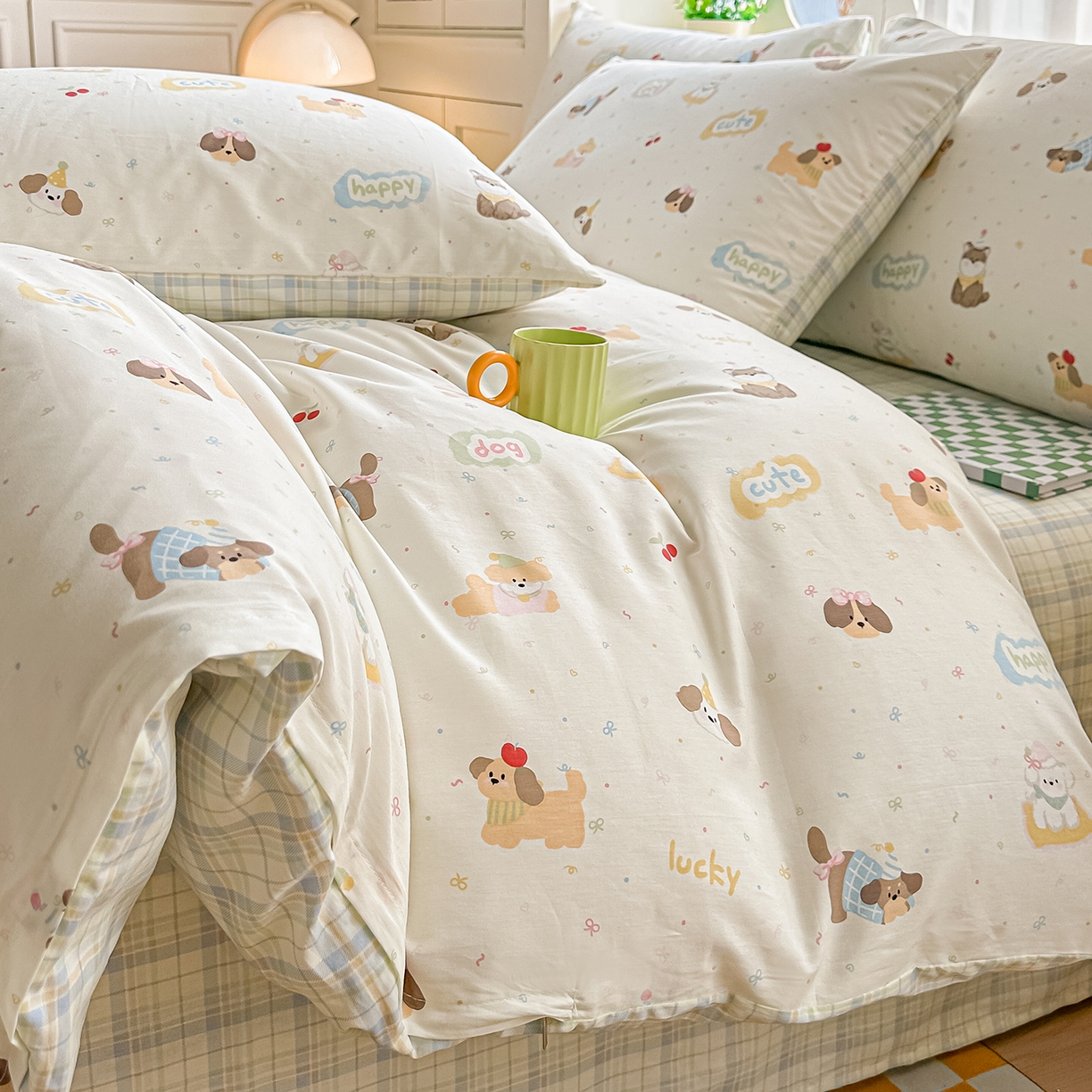 91家纺网 家纺一手货源 找家纺 （总）颜选 2026新款全棉印花单被套