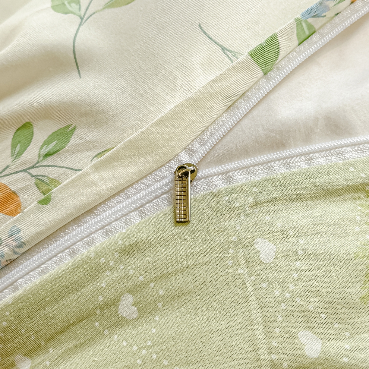 91家纺网 家纺一手货源 找家纺 颜选 2026新款全棉印花单被套 风铃小兔