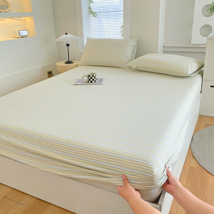 91家纺网 家纺一手货源 找家纺 （总）爱彼家纺 2026新升级细沙卡通印花老粗布床笠直播热门款春夏热款系列一