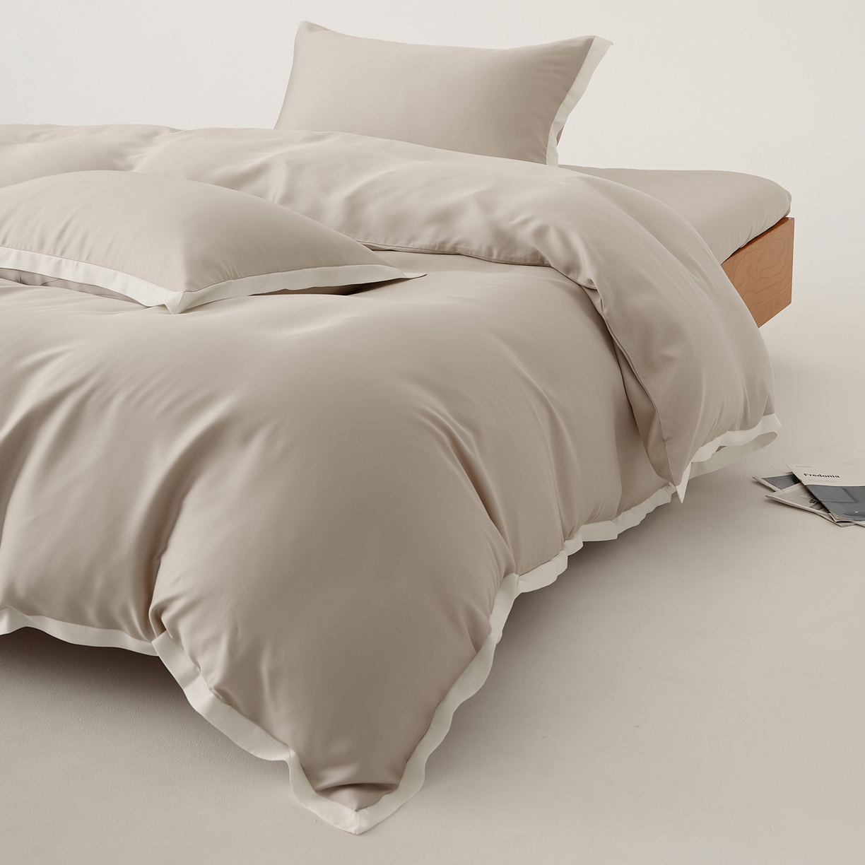 91家纺网 家纺一手货源 找家纺 （总）EH家居 2026春夏新品天丝拼角四件套-南山系列