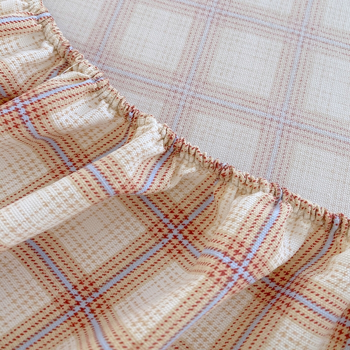 91家纺网 家纺一手货源 找家纺 爱彼家纺 2026新升级细沙卡通印花老粗布床笠直播热门款春夏热款系列一 老粗布床笠-艾格