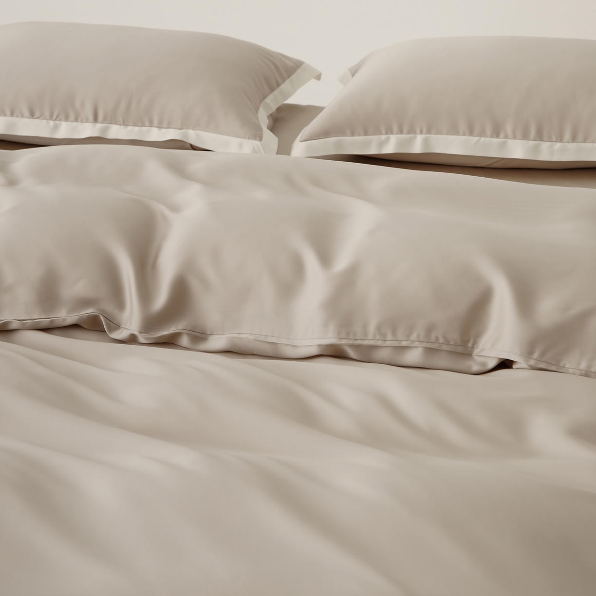 91家纺网 家纺一手货源 找家纺 EH家居 2026春夏新品天丝拼角四件套-南山系列 南山-沉香灰