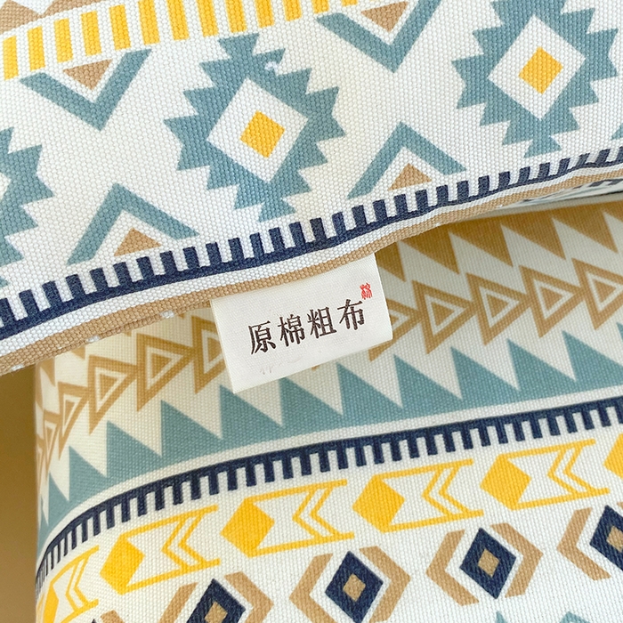 91家纺网 家纺一手货源 找家纺 爱彼家纺 2026新升级细沙卡通印花老粗布床笠直播热门款春夏热款系列一 老粗布床笠-波西米亚