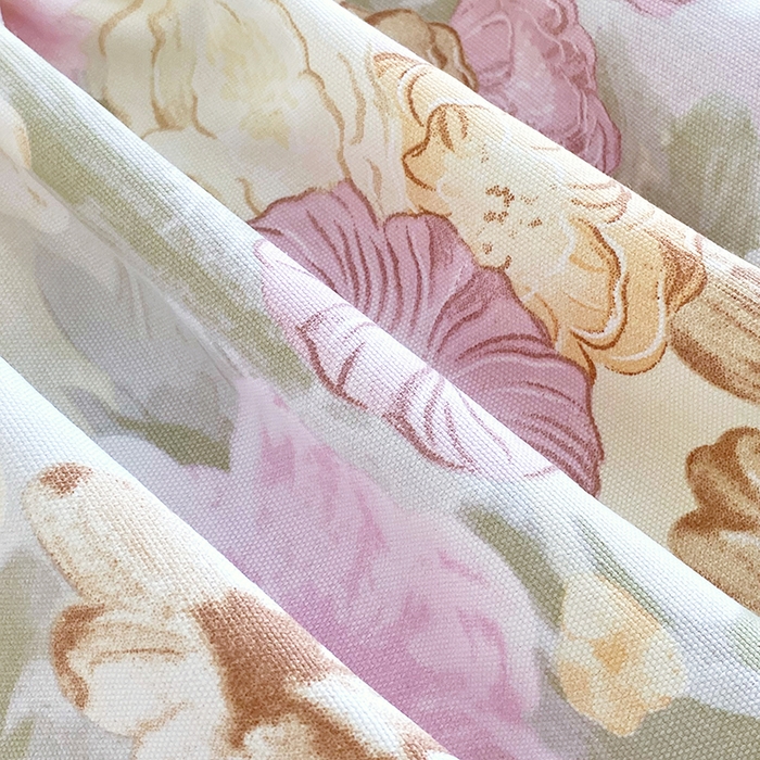 91家纺网 家纺一手货源 找家纺 爱彼家纺 2026新升级细沙卡通印花老粗布床笠直播热门款春夏热款系列一 老粗布床笠-法式花园