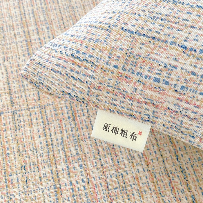 91家纺网 家纺一手货源 找家纺 爱彼家纺 2026新升级细沙卡通印花老粗布床笠直播热门款春夏热款系列一 老粗布床笠-明沙