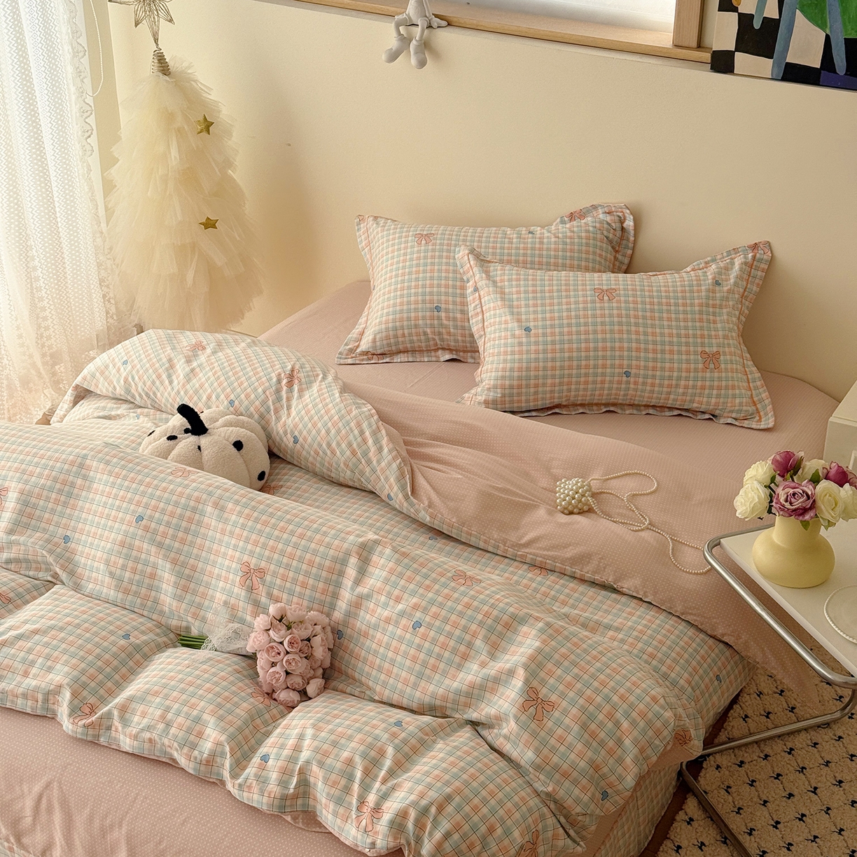 91家纺网 家纺一手货源 找家纺 （总）于果 2026新款全棉13370四件套（2）