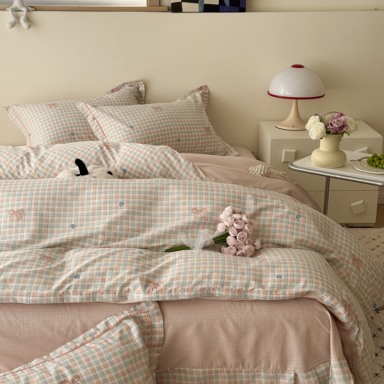 91家纺网 家纺一手货源 找家纺 （总）于果 2026新款全棉13370四件套（2）