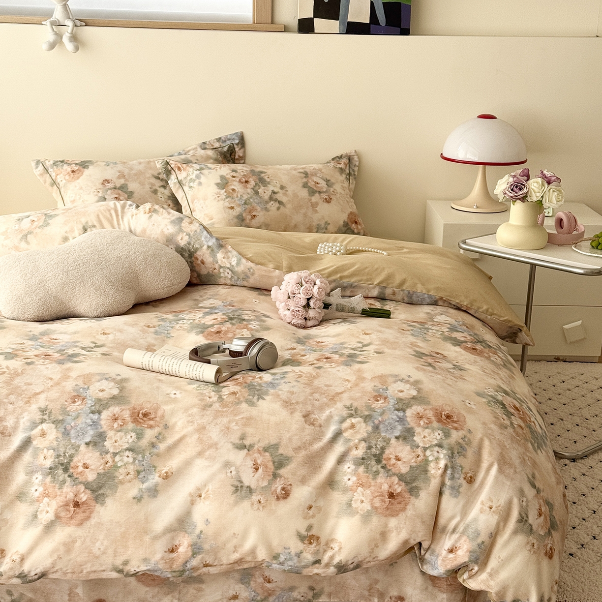 91家纺网 家纺一手货源 找家纺 （总）于果 2026新款全棉13370四件套（2）