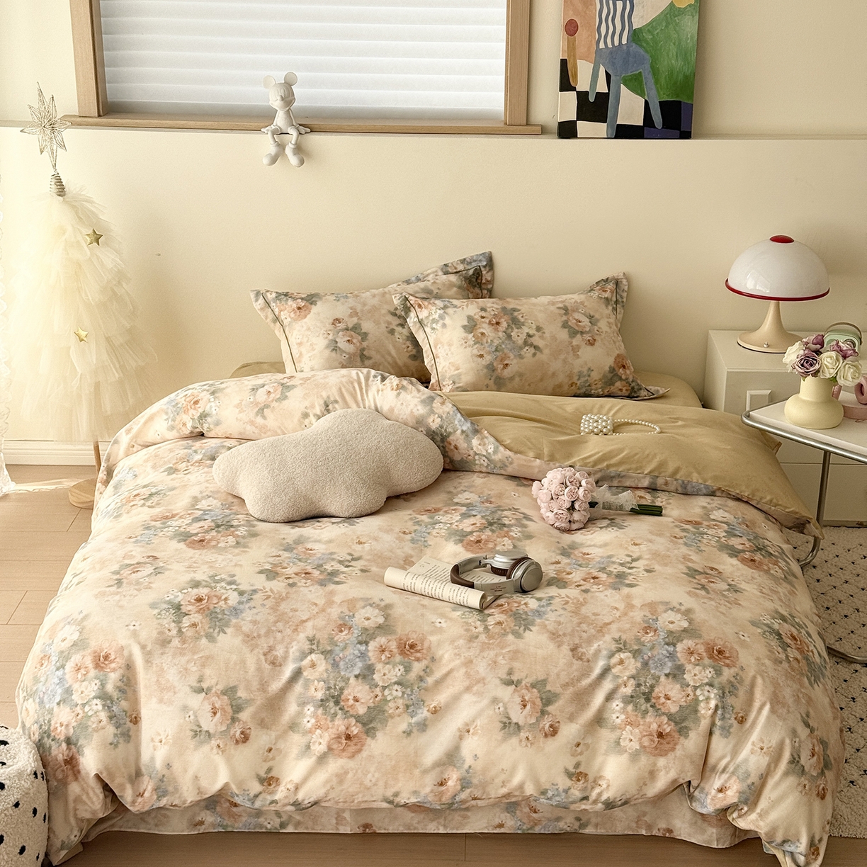 91家纺网 家纺一手货源 找家纺 于果 2026新款全棉13370四件套（2） 锦绣园