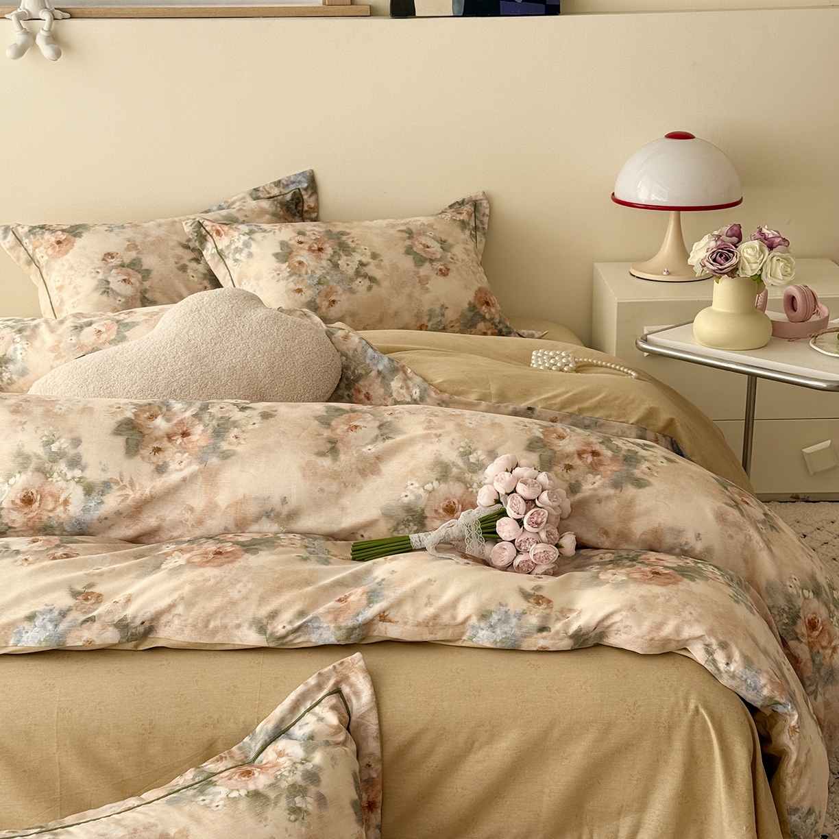 91家纺网 家纺一手货源 找家纺 于果 2026新款全棉13370四件套（2） 锦绣园