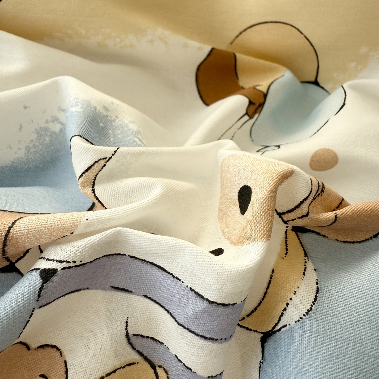 91家纺网 家纺一手货源 找家纺 于果 2026新款全棉13370四件套（2） 汪汪宇航记