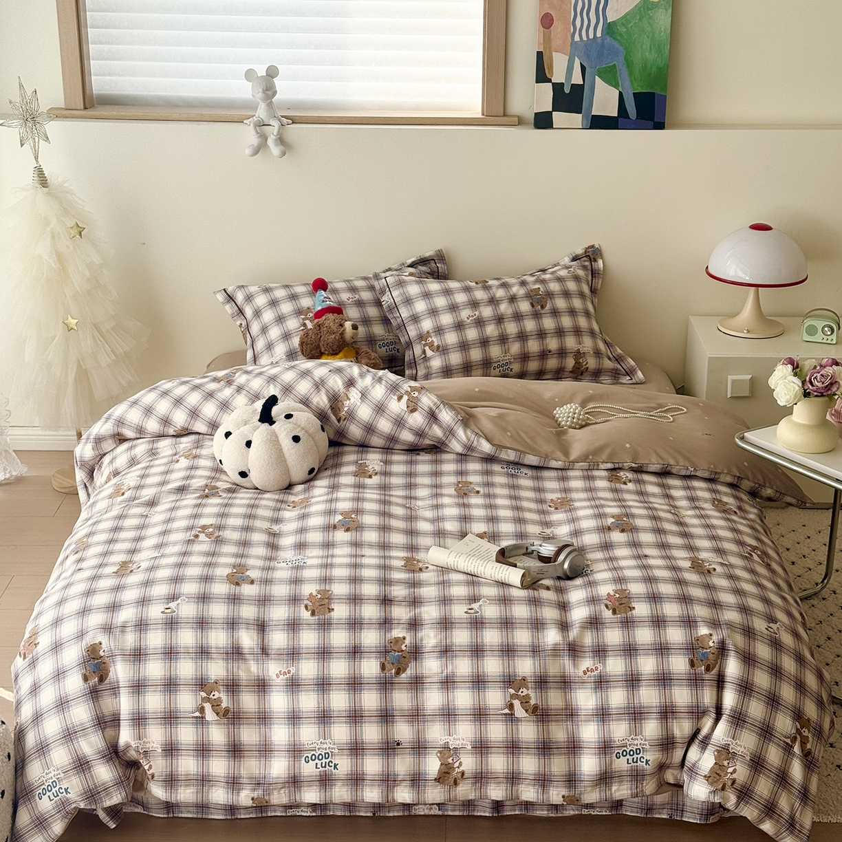 91家纺网 家纺一手货源 找家纺 于果 2026新款全棉13370四件套（2） 星点漫语