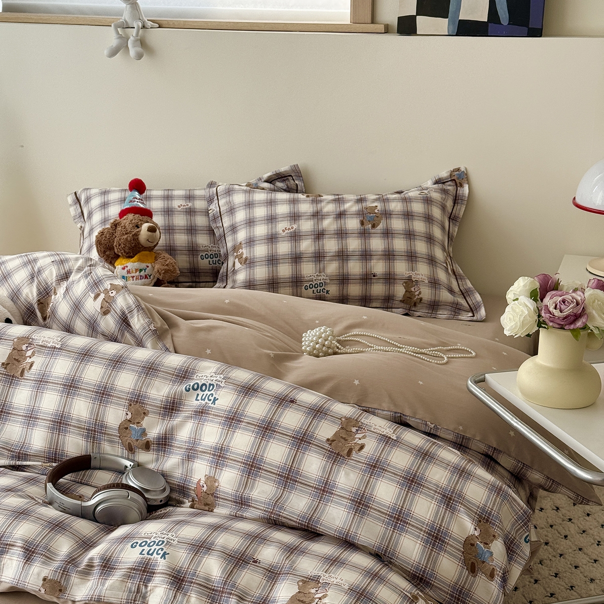 91家纺网 家纺一手货源 找家纺 于果 2026新款全棉13370四件套（2） 星点漫语