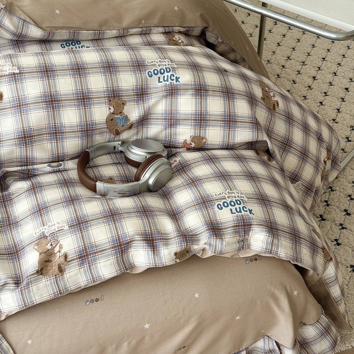 91家纺网 家纺一手货源 找家纺 于果 2026新款全棉13370四件套（2） 星点漫语