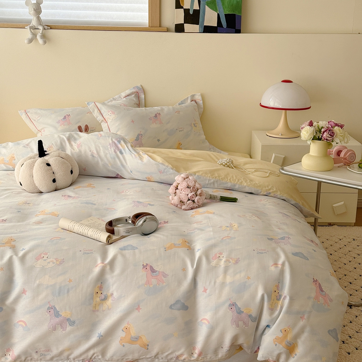 于果 2026新款全棉13370四件套（2） 星芒小马