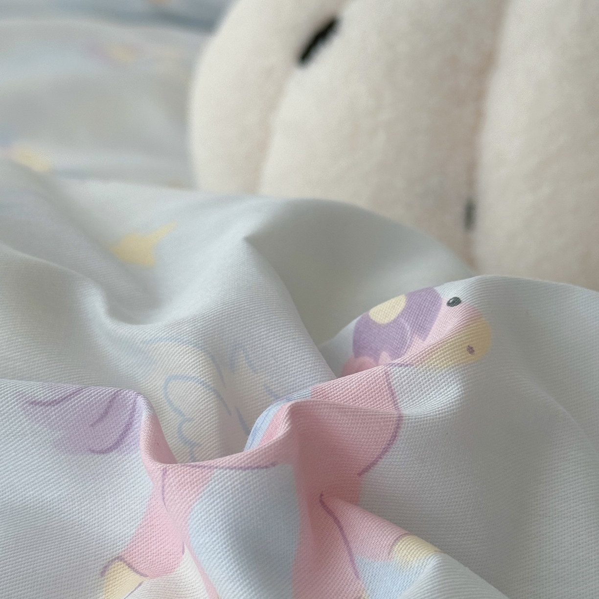 91家纺网 家纺一手货源 找家纺 于果 2026新款全棉13370四件套（2） 星芒小马