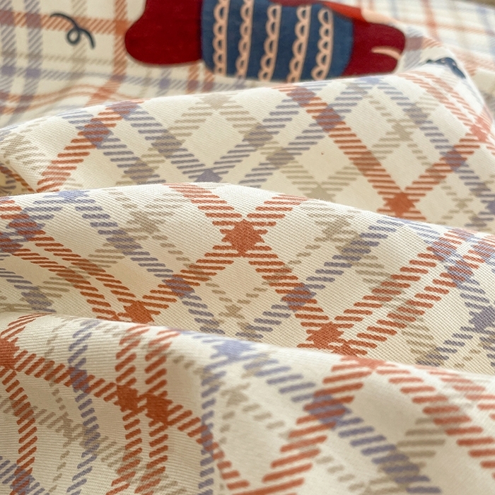 91家纺网 家纺一手货源 找家纺 （总）世爵 2026春夏新款全棉纯棉印花小清新四件套