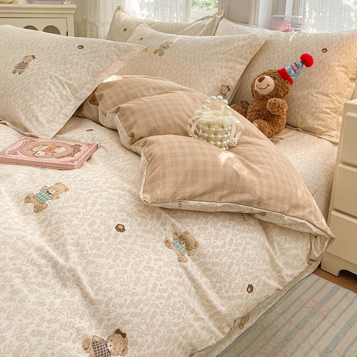 91家纺网 家纺一手货源 找家纺 （总）世爵 2026新款全棉纯棉印花小清新单被套单品系列