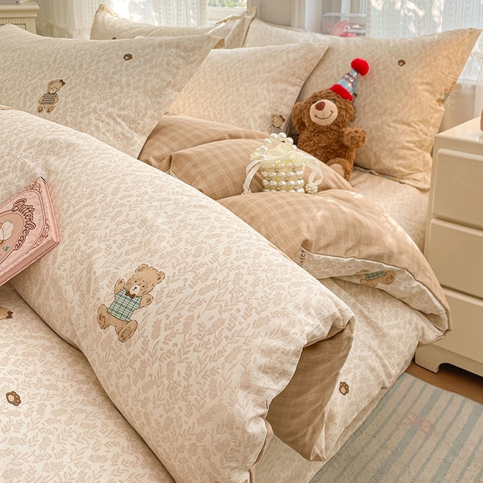 91家纺网 家纺一手货源 找家纺 （总）世爵 2026新款全棉纯棉印花小清新单被套单品系列