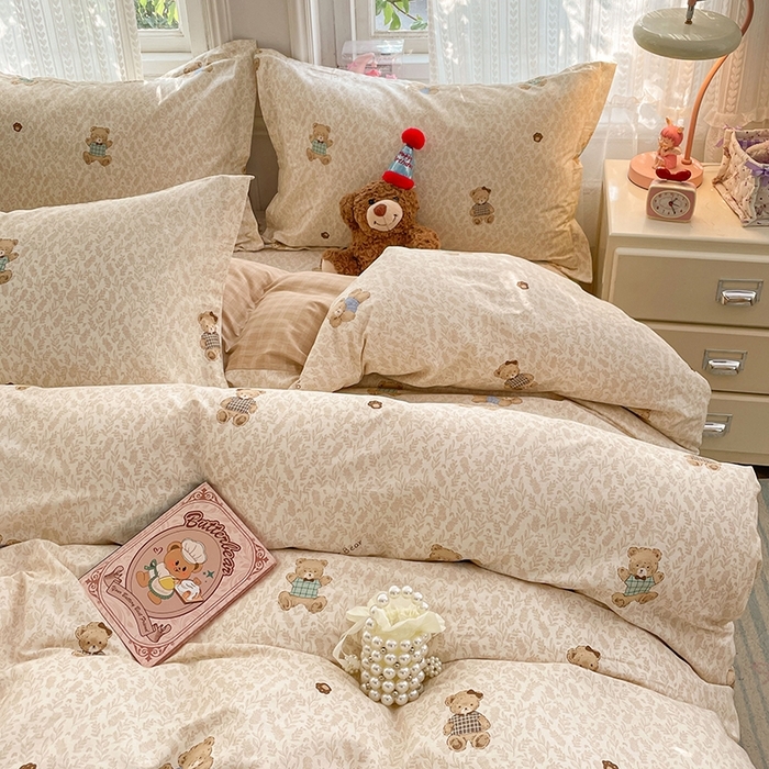 91家纺网 家纺一手货源 找家纺 （总）世爵 2026新款全棉纯棉印花小清新单被套单品系列