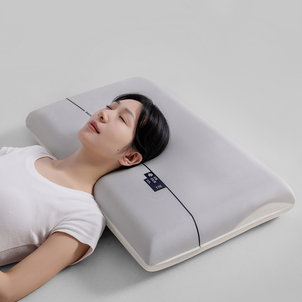 91家纺网 家纺一手货源 找家纺 枕星记忆枕 2026新款亚朵同款1代2代双芯三芯深睡眠PRO记忆棉助睡眠零压护颈椎枕芯枕头30D 30D一代双拼