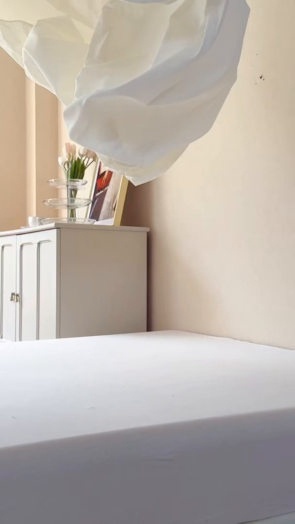 91家纺网 家纺一手货源 找家纺 青泽家纺 2026新款新款防滑水洗棉全包席梦思床笠床垫防尘保护罩 白色