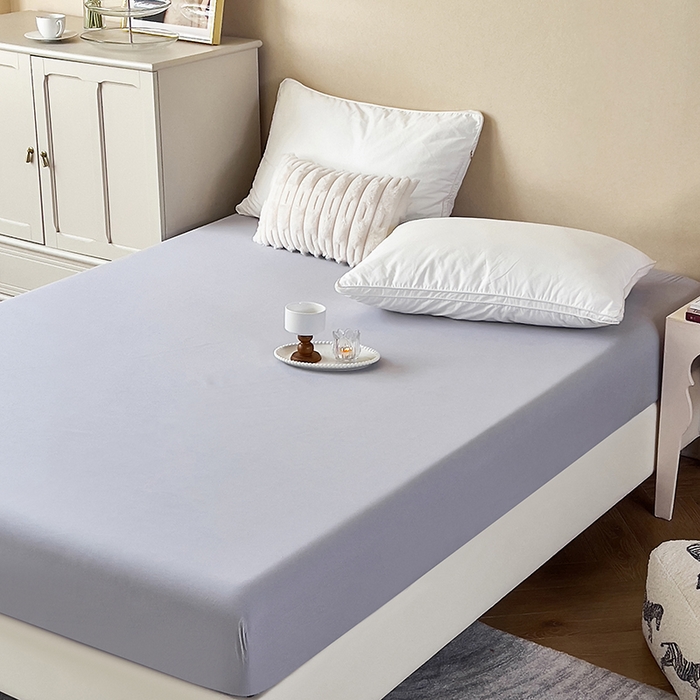 91家纺网 家纺一手货源 找家纺 青泽家纺 2026新款新款防滑水洗棉全包席梦思床笠床垫防尘保护罩 灰色