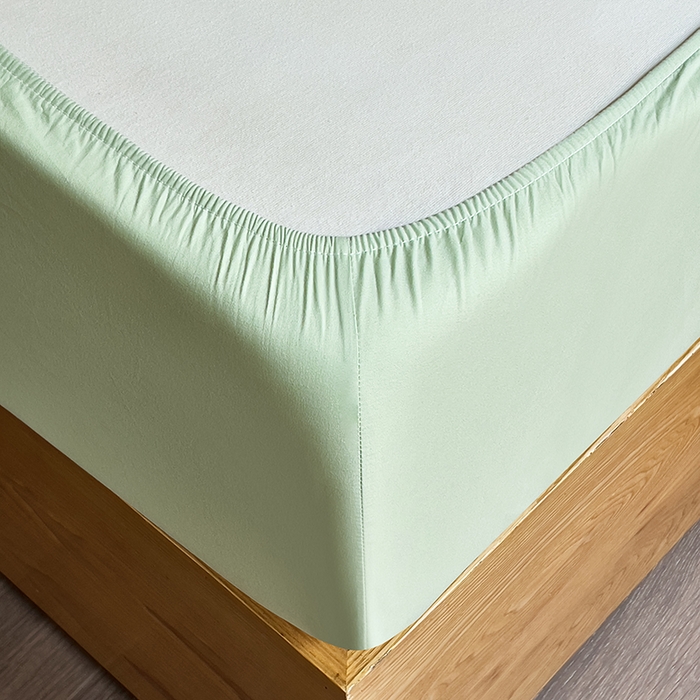 91家纺网 家纺一手货源 找家纺 青泽家纺 2026新款新款防滑水洗棉全包席梦思床笠床垫防尘保护罩 绿色