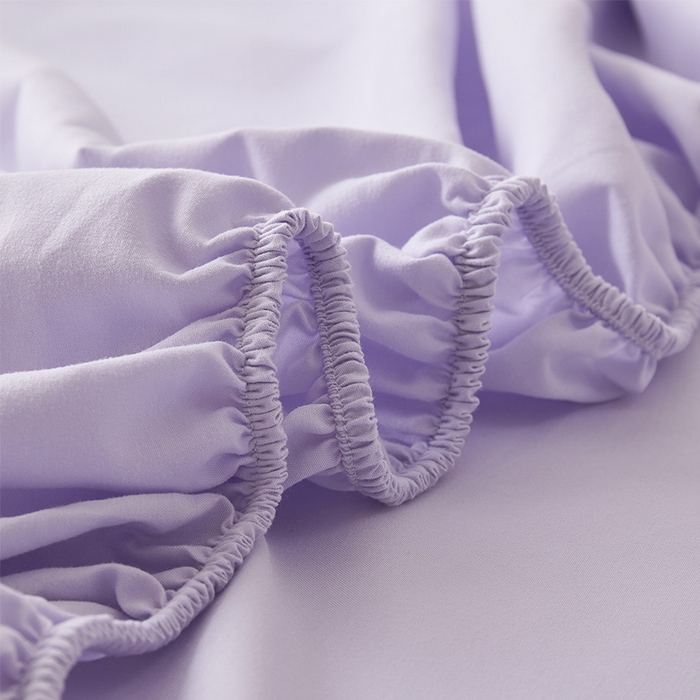 91家纺网 家纺一手货源 找家纺 青泽家纺 2026新款新款防滑水洗棉全包席梦思床笠床垫防尘保护罩 紫色