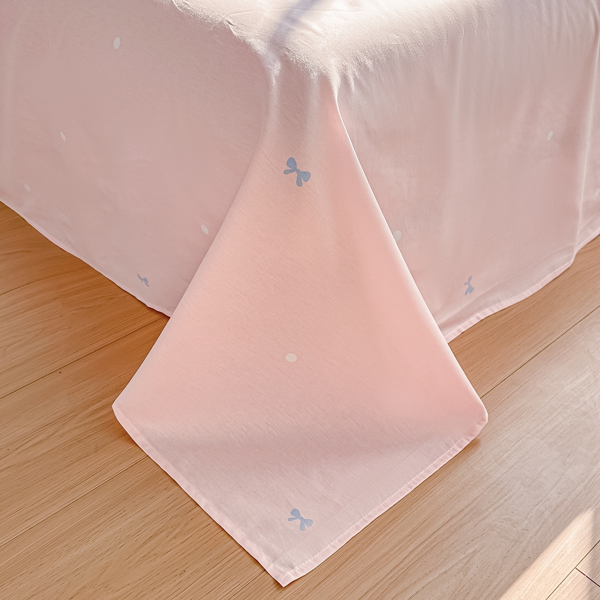 91家纺网 家纺一手货源 找家纺 颜选 2026新款全棉纯棉印花四件套 猫猫乐园