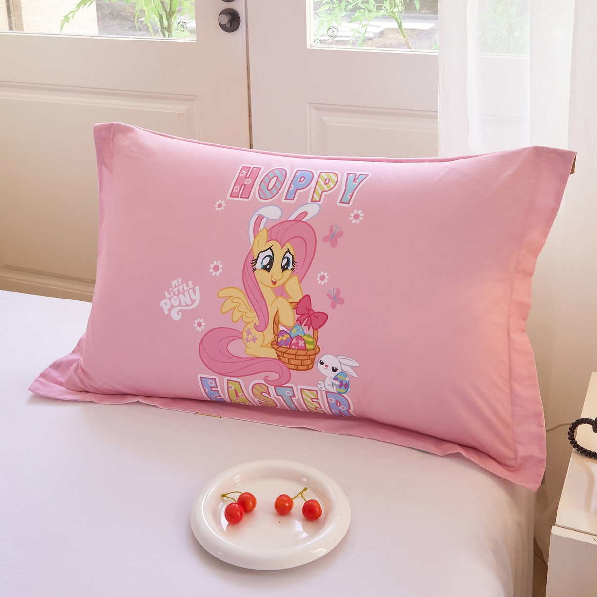 91家纺网 家纺一手货源 找家纺 （总）蘭菲家纺 2026新款全棉纯棉大版卡通单枕套枕套单件-小马宝莉