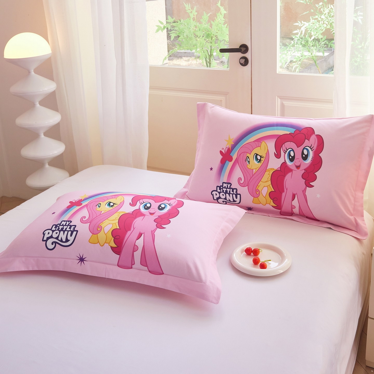 91家纺网 家纺一手货源 找家纺 蘭菲家纺 2026新款全棉纯棉大版卡通单枕套枕套单件-小马宝莉 伙伴宝莉