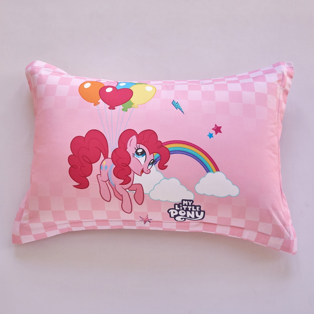 91家纺网 家纺一手货源 找家纺 蘭菲家纺 2026新款全棉纯棉大版卡通单枕套枕套单件-小马宝莉 摩登.宝莉