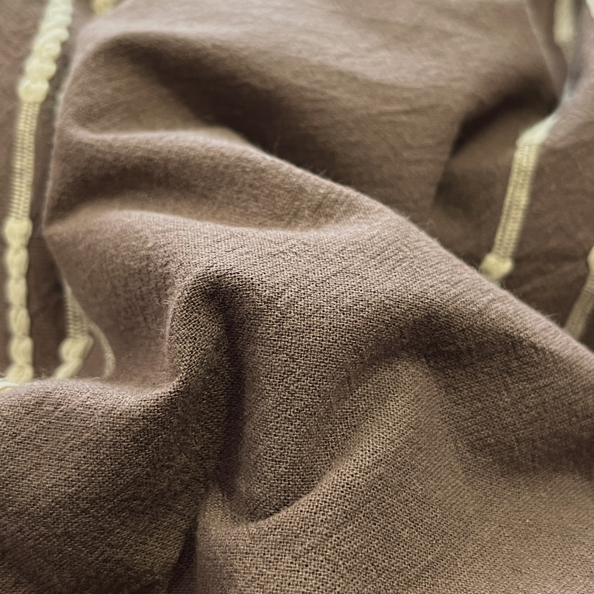 91家纺网 家纺一手货源 找家纺 （总）莱茵家居 2026新款A类60支全棉纯棉复古美拉德色织提花四件套-慕星系列