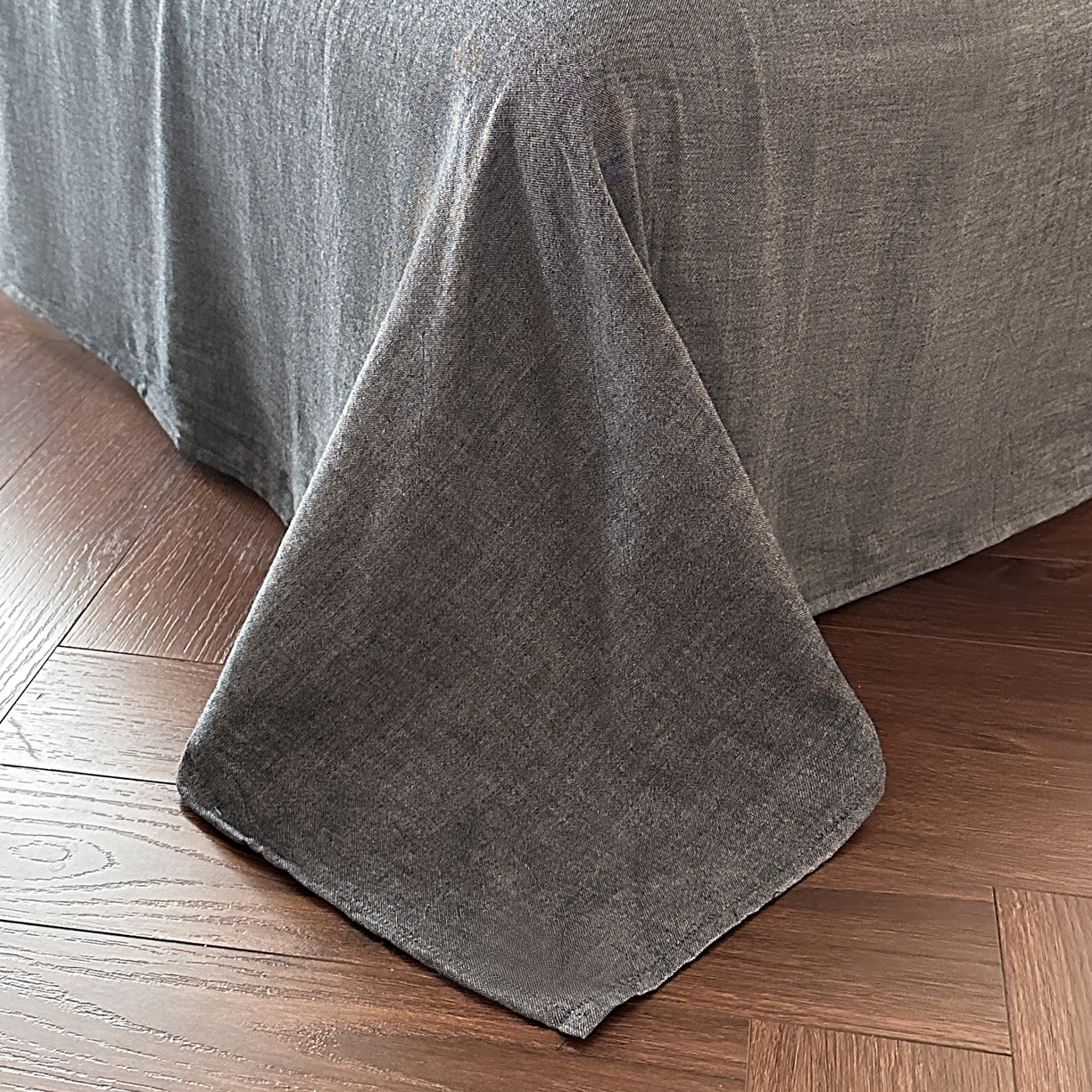 91家纺网 家纺一手货源 找家纺 莱茵家居 2026新款A类法式花边复古60支全棉纯棉色织大提花四件套-梦境系列 梦境-茶歇