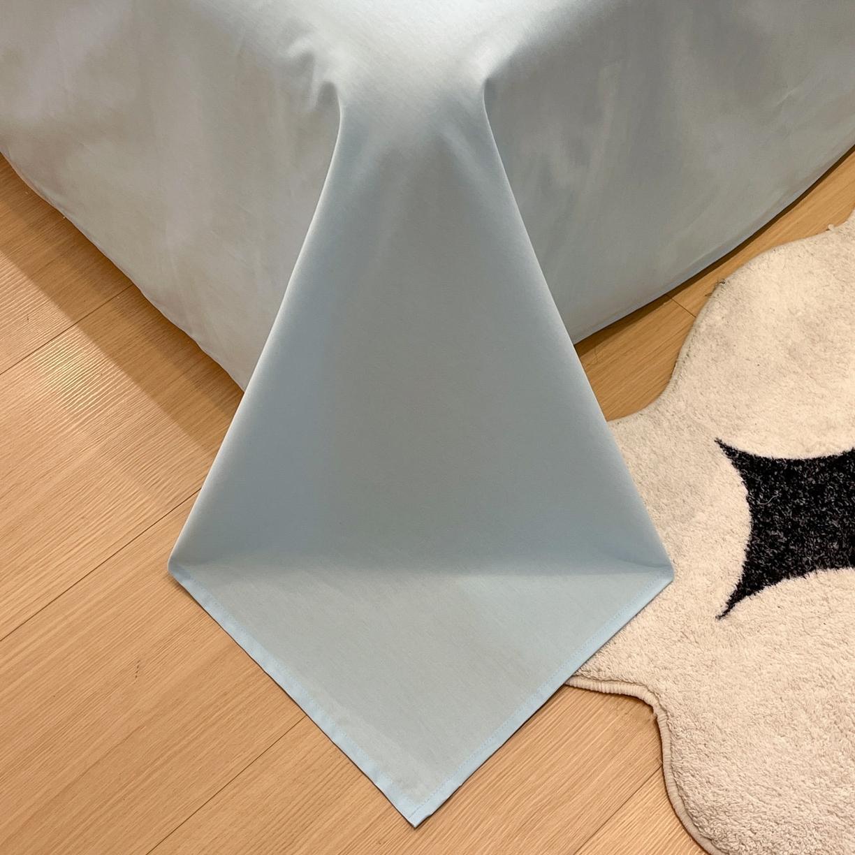 91家纺网 家纺一手货源 找家纺 （总）莱茵家居 2026新款A类全棉华夫格印花贝壳边套件-华夫系列