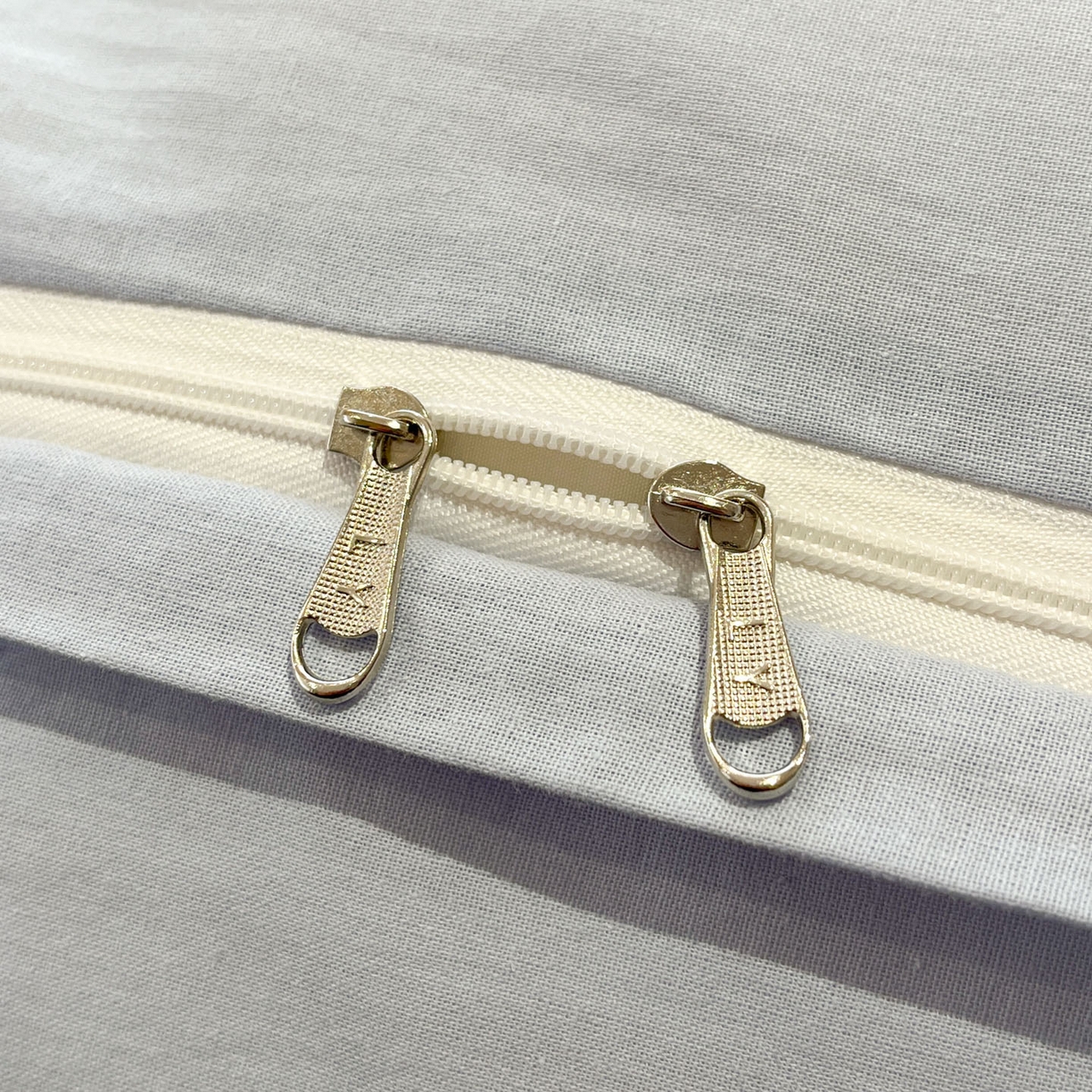 91家纺网 家纺一手货源 找家纺 莱茵家居 2026新款A类全棉华夫格印花贝壳边套件-华夫系列 华夫-蓝铃