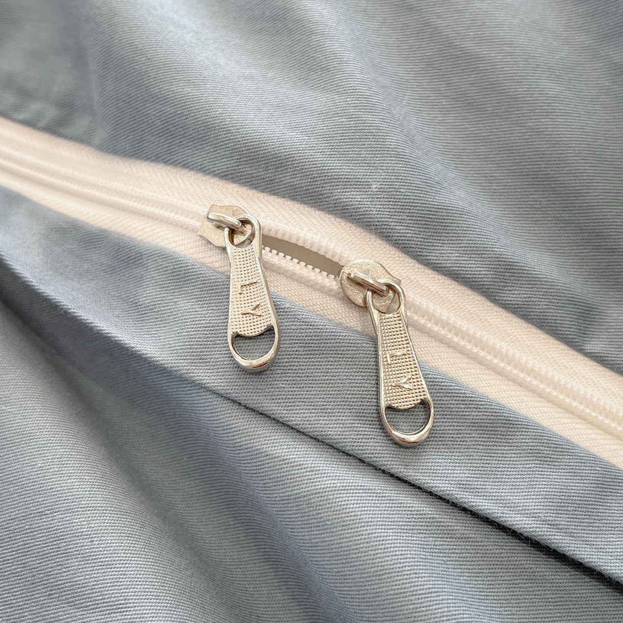 91家纺网 家纺一手货源 找家纺 莱茵家居 2026新款A类全棉华夫格印花贝壳边套件-华夫系列 华夫-尼罗蓝