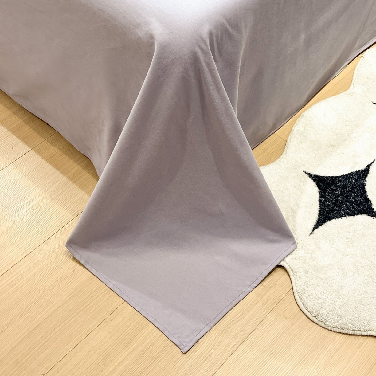 91家纺网 家纺一手货源 找家纺 莱茵家居 2026新款A类全棉华夫格印花贝壳边套件-华夫系列 华夫-树莓