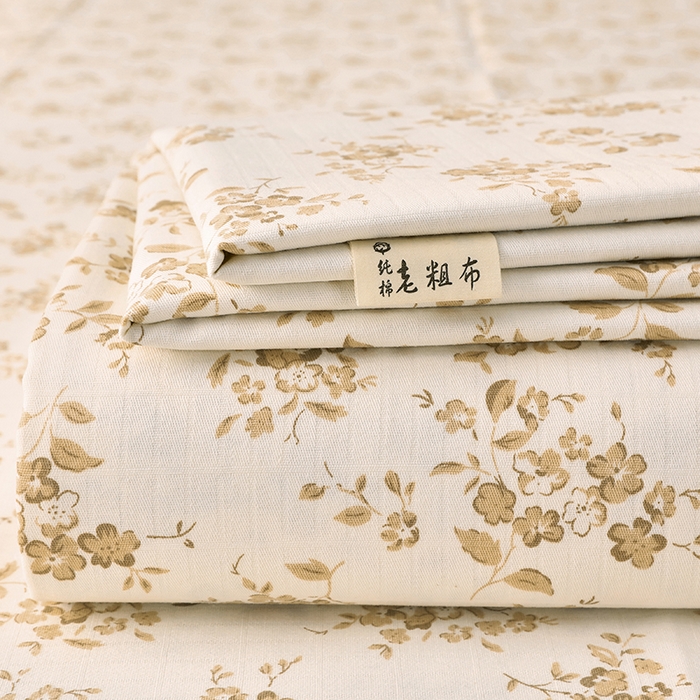 91家纺网 家纺一手货源 找家纺 （总）爱彼家纺 2026新款全棉纯棉老粗布凉席单床单席子床单三件套-系列三