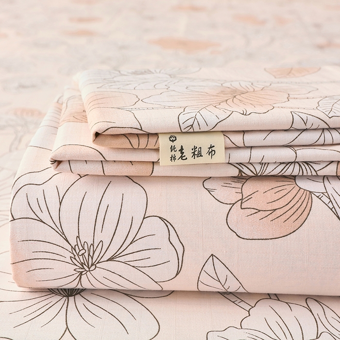 91家纺网 家纺一手货源 找家纺 （总）爱彼家纺 2026新款全棉纯棉老粗布凉席单床单席子床单三件套-系列三