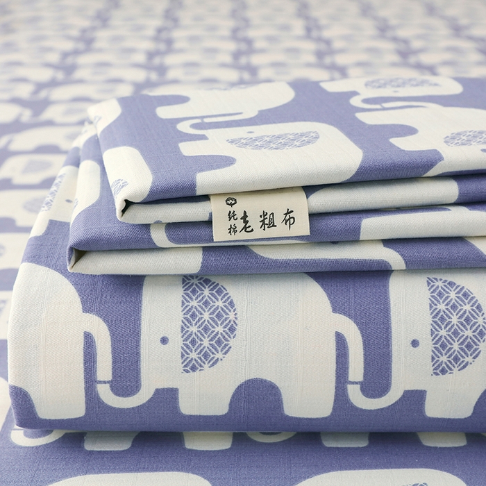 爱彼家纺 2026新款全棉纯棉老粗布凉席单床单席子床单三件套-系列三 华夫格-大象大象