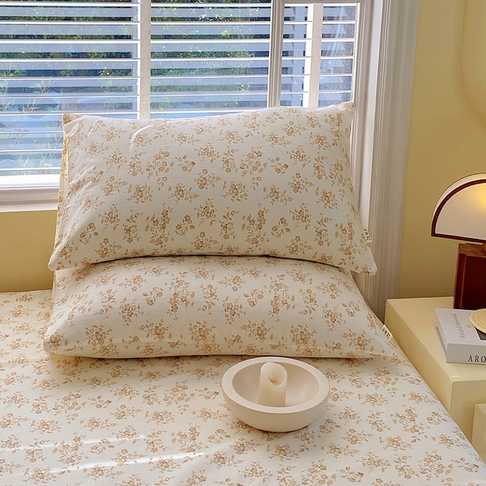 91家纺网 家纺一手货源 找家纺 爱彼家纺 2026新款全棉纯棉老粗布凉席单床单席子床单三件套-系列三 华夫格-繁花