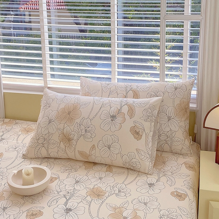 91家纺网 家纺一手货源 找家纺 爱彼家纺 2026新款全棉纯棉老粗布凉席单床单席子床单三件套-系列三 华夫格-芳华